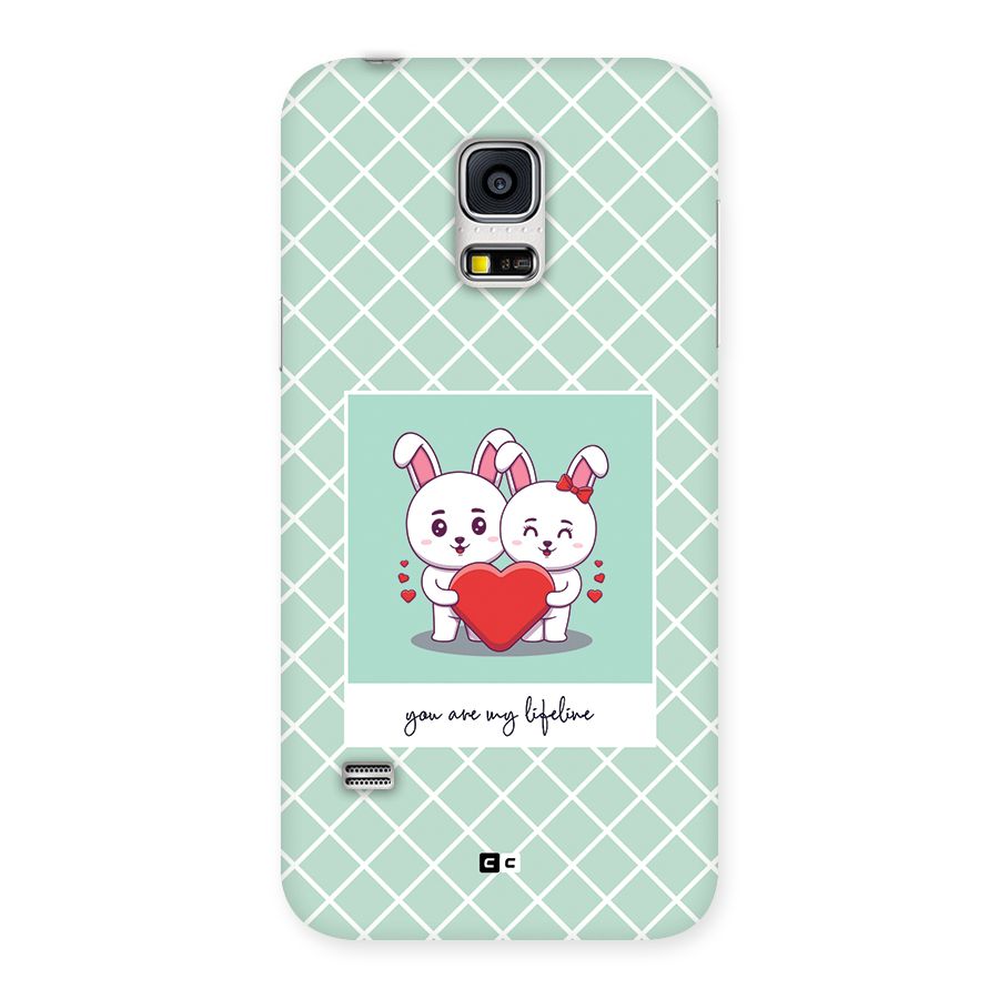 Love Lifeline Back Case for Galaxy S5 Mini