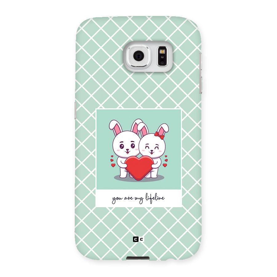 Love Lifeline Back Case for Galaxy S6