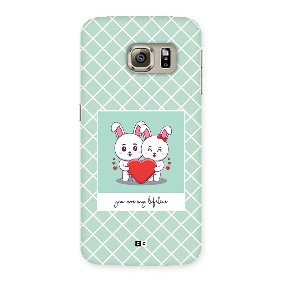 Love Lifeline Back Case for Galaxy S6 edge