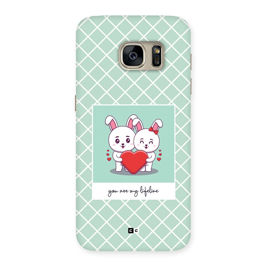Love Lifeline Back Case for Galaxy S7