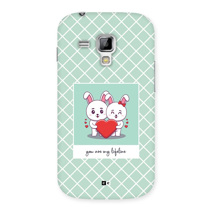 Love Lifeline Back Case for Galaxy S Duos