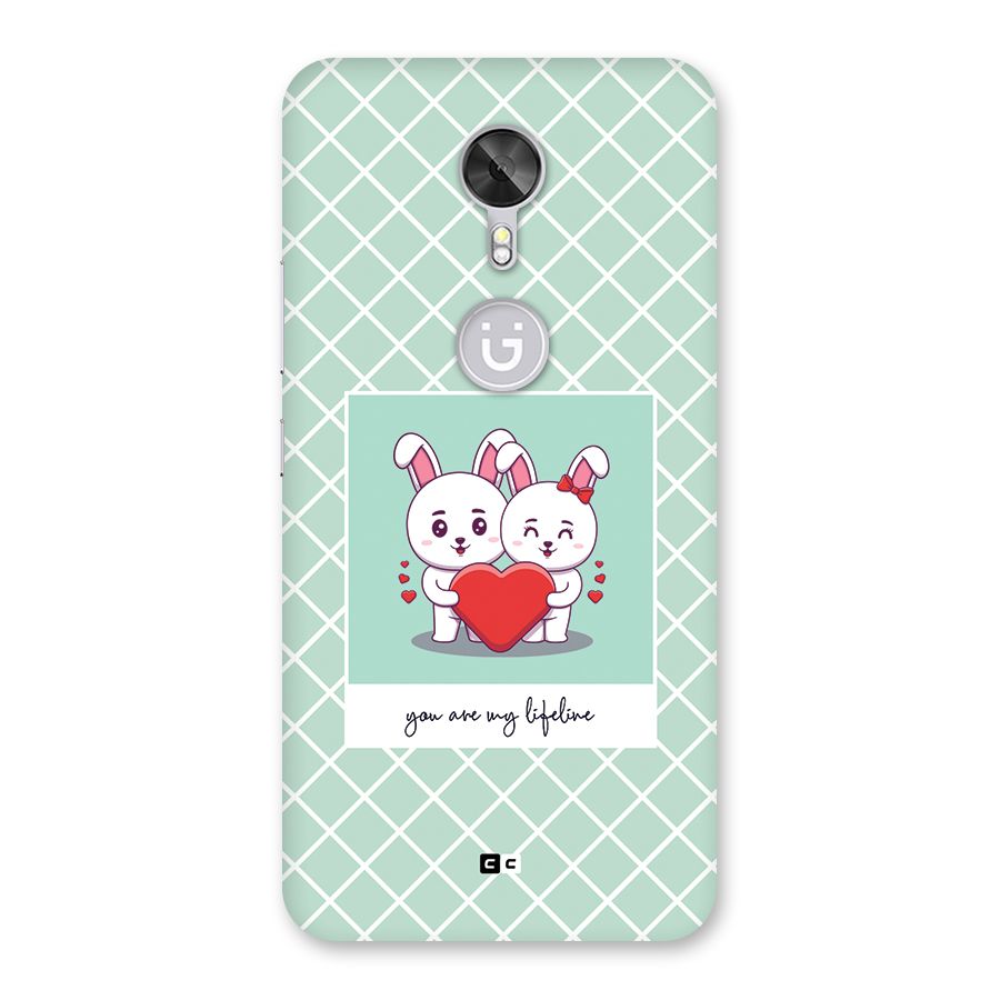 Love Lifeline Back Case for Gionee A1