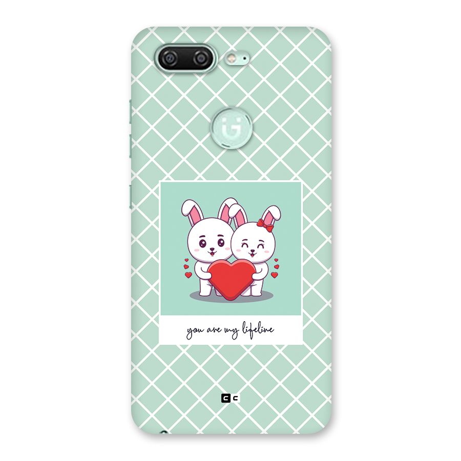 Love Lifeline Back Case for Gionee S10