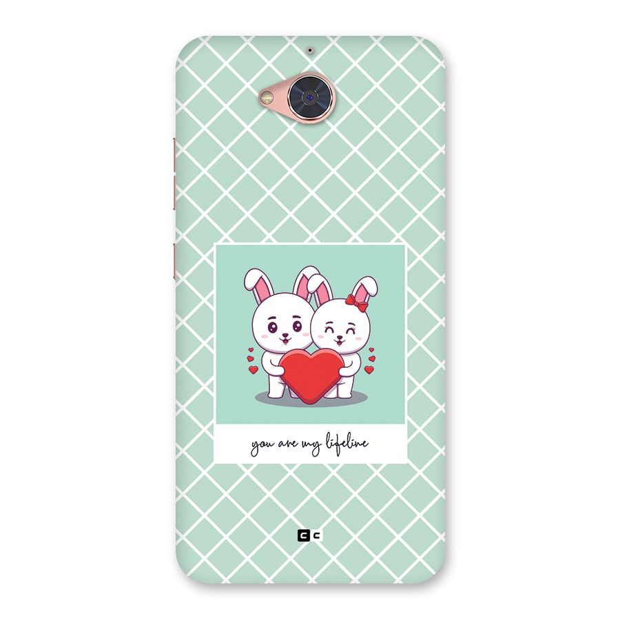 Love Lifeline Back Case for Gionee S6 Pro