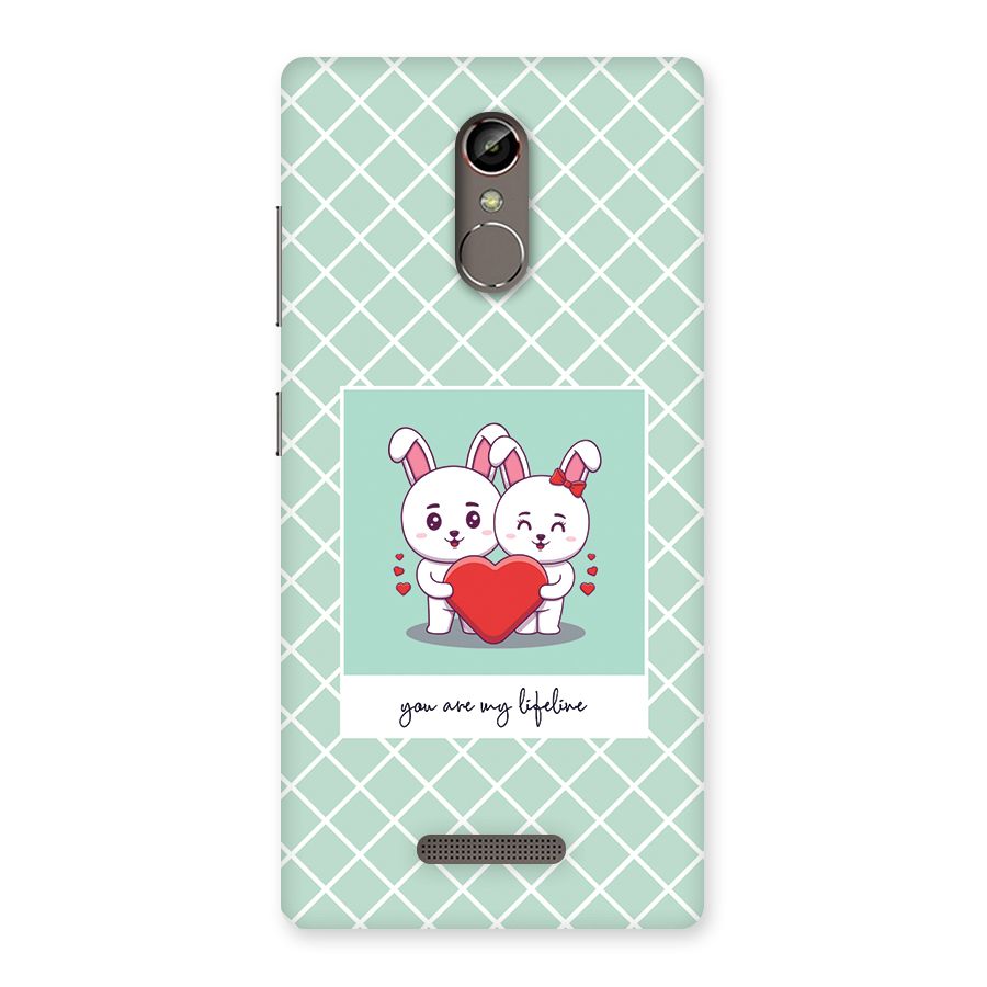 Love Lifeline Back Case for Gionee S6s