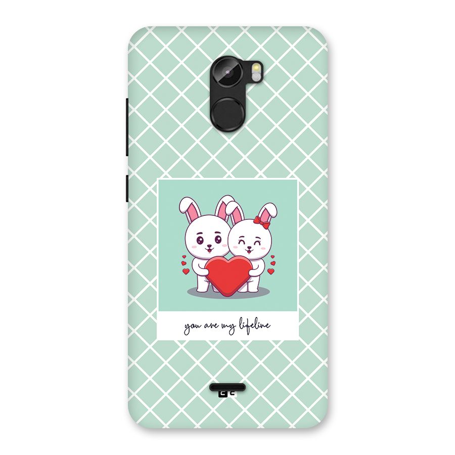 Love Lifeline Back Case for Gionee X1