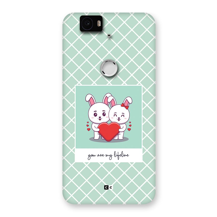 Love Lifeline Back Case for Google Nexus 6P