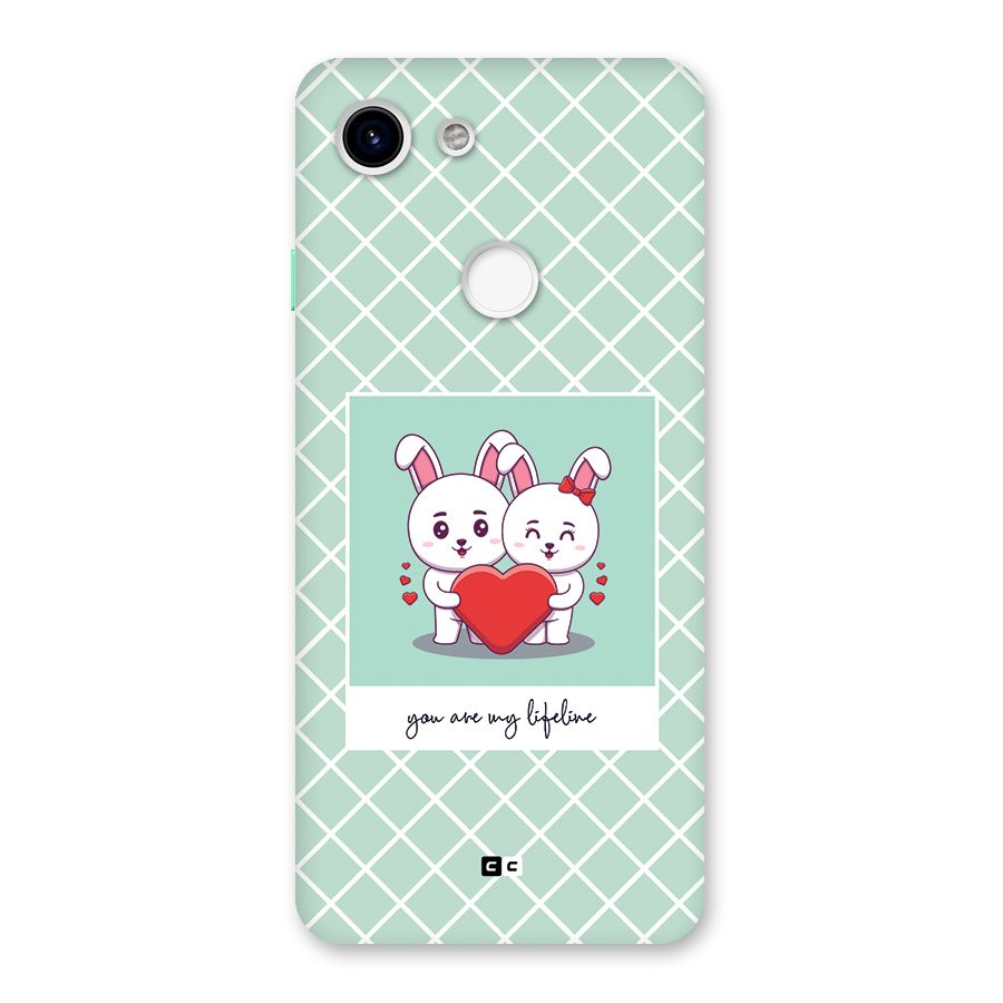 Love Lifeline Back Case for Google Pixel 3