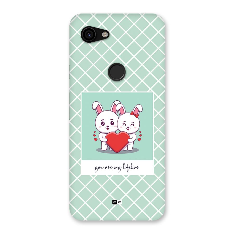 Love Lifeline Back Case for Google Pixel 3a