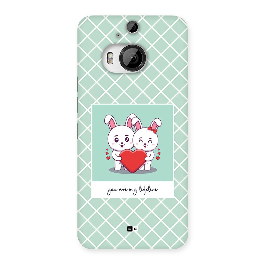 Love Lifeline Back Case for HTC One M9 Plus