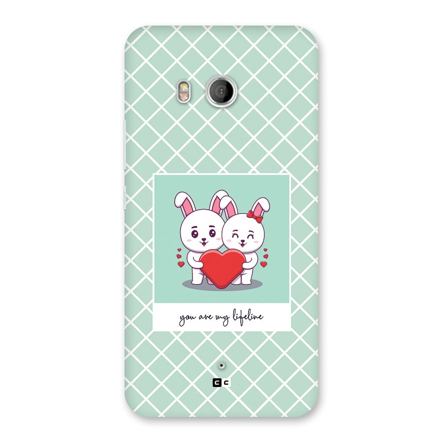 Love Lifeline Back Case for HTC U11