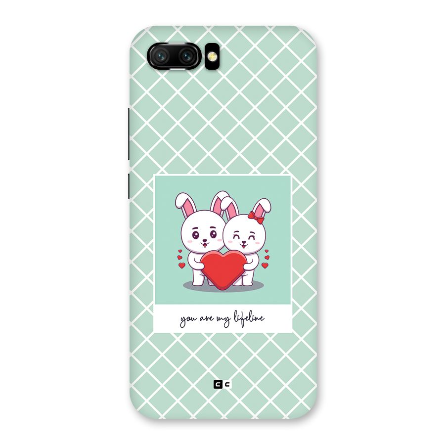 Love Lifeline Back Case for Honor 10