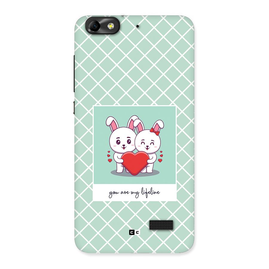 Love Lifeline Back Case for Honor 4C