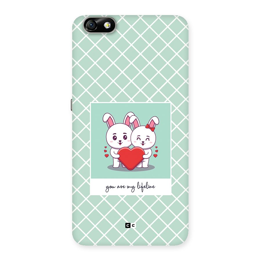 Love Lifeline Back Case for Honor 4X