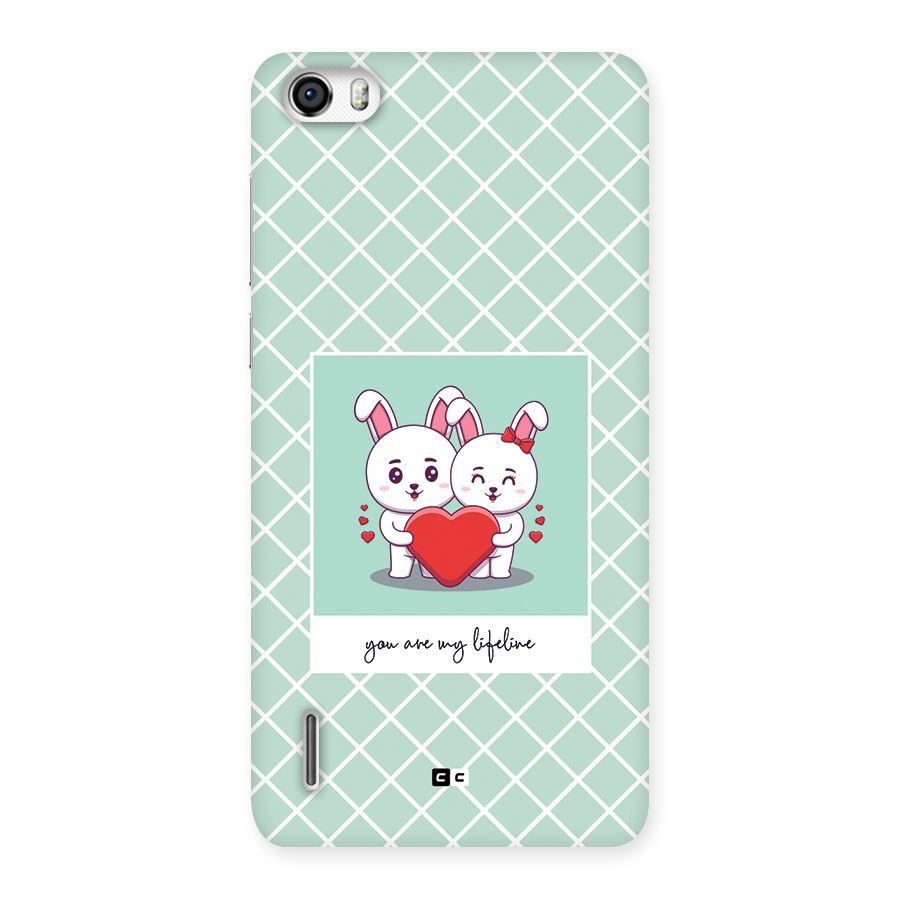 Love Lifeline Back Case for Honor 6