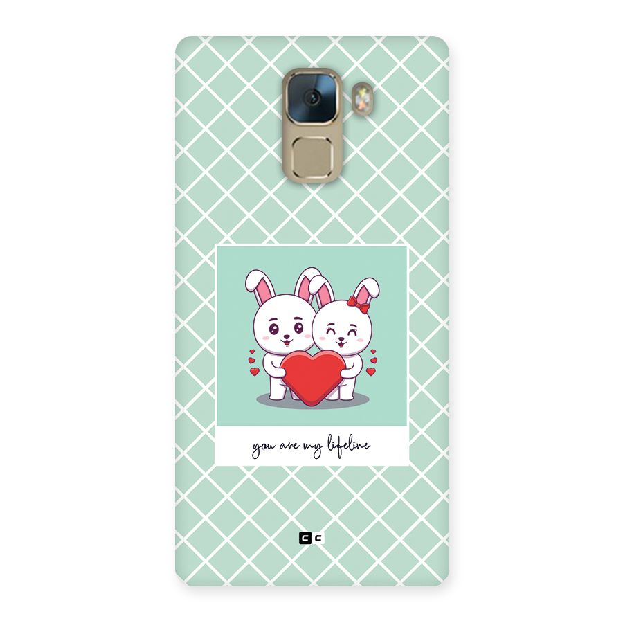 Love Lifeline Back Case for Honor 7
