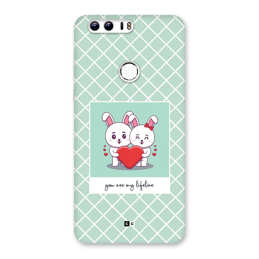 Love Lifeline Back Case for Honor 8