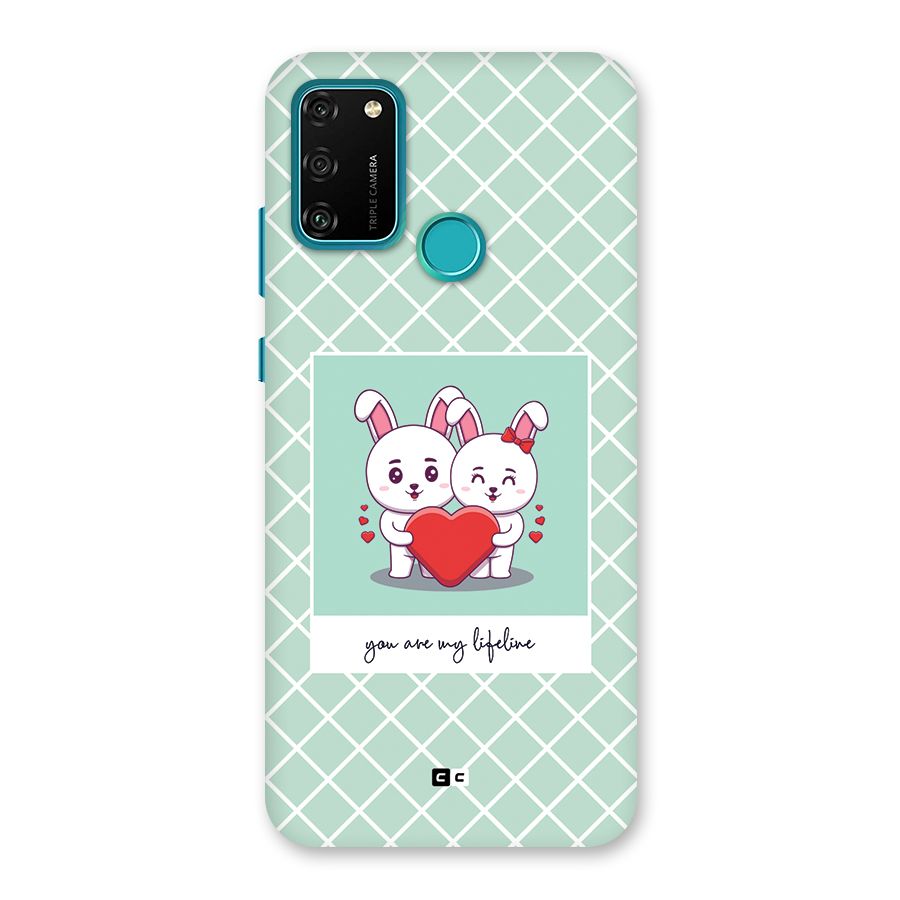 Love Lifeline Back Case for Honor 9A