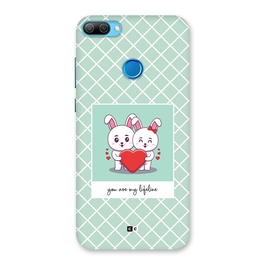 Love Lifeline Back Case for Honor 9N