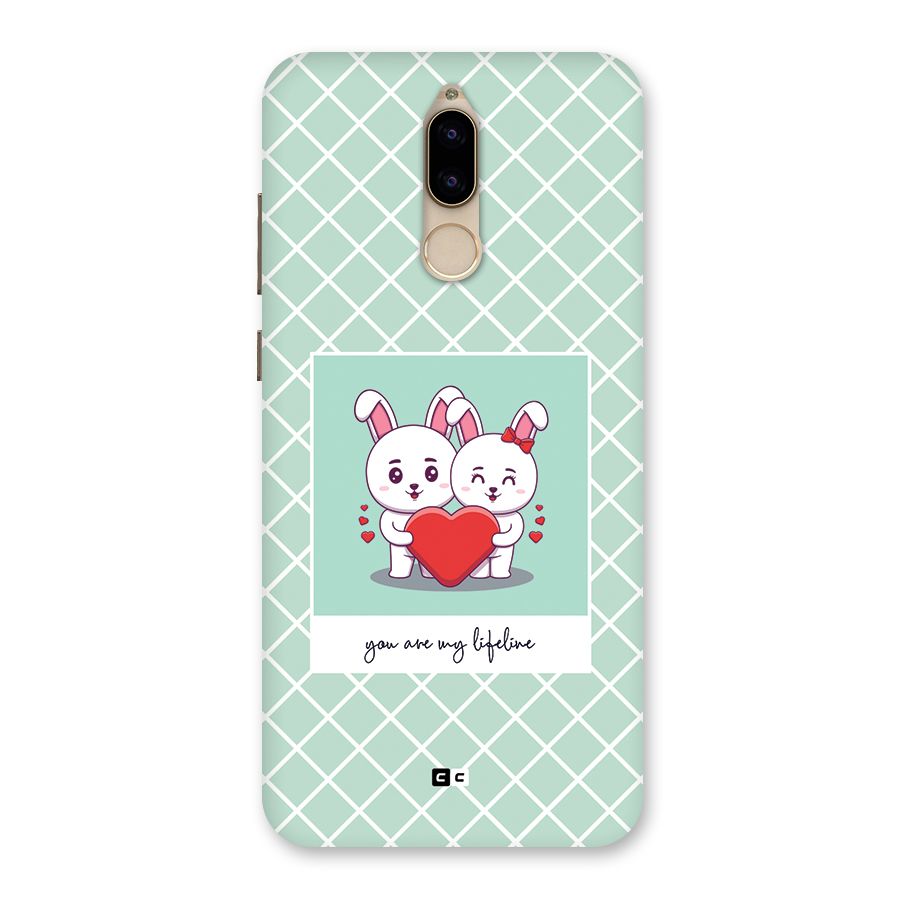Love Lifeline Back Case for Honor 9i