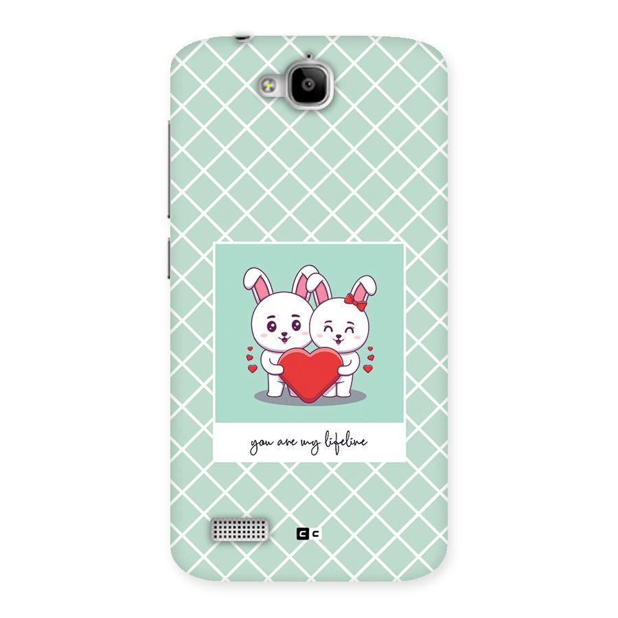 Love Lifeline Back Case for Honor Holly