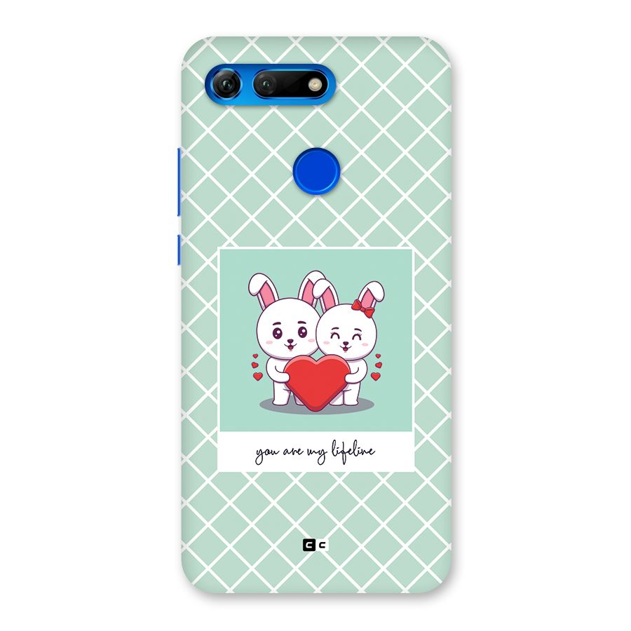 Love Lifeline Back Case for Honor View 20