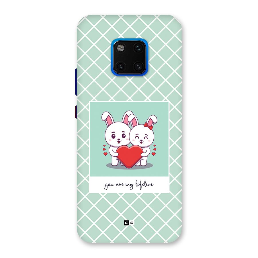 Love Lifeline Back Case for Huawei Mate 20 Pro