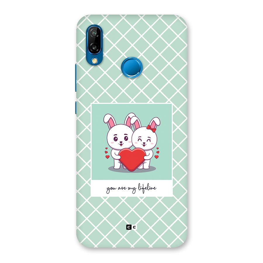 Love Lifeline Back Case for Huawei P20 Lite