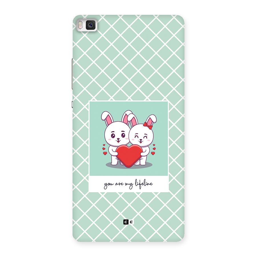 Love Lifeline Back Case for Huawei P8