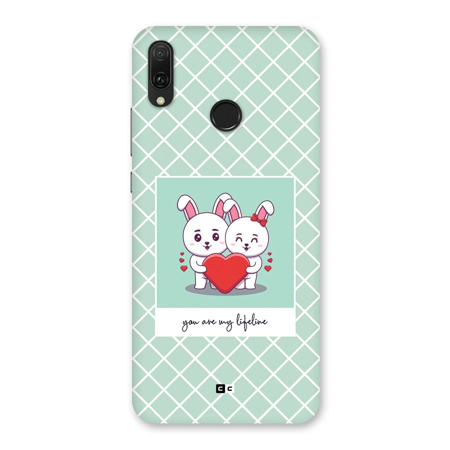 Love Lifeline Back Case for Huawei Y9 (2019)
