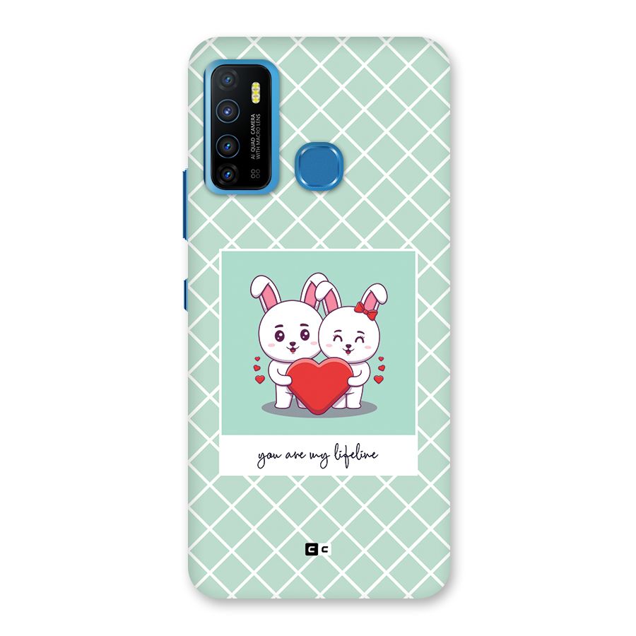 Love Lifeline Back Case for Infinix Hot 9