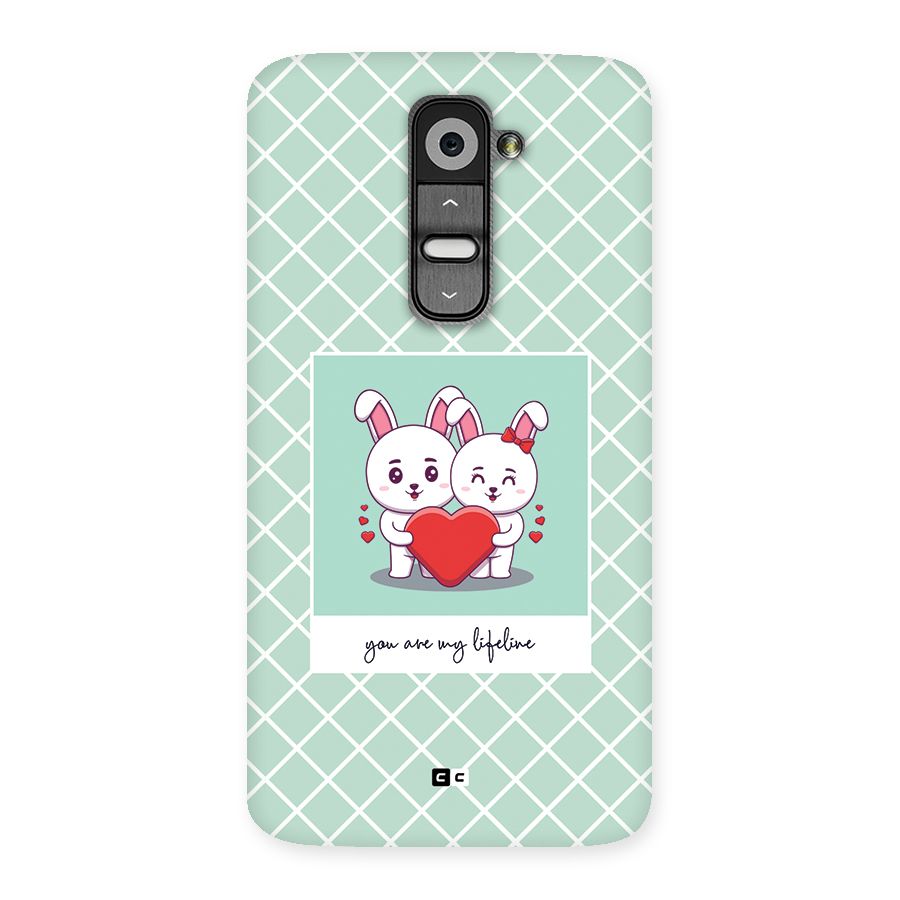 Love Lifeline Back Case for LG G2