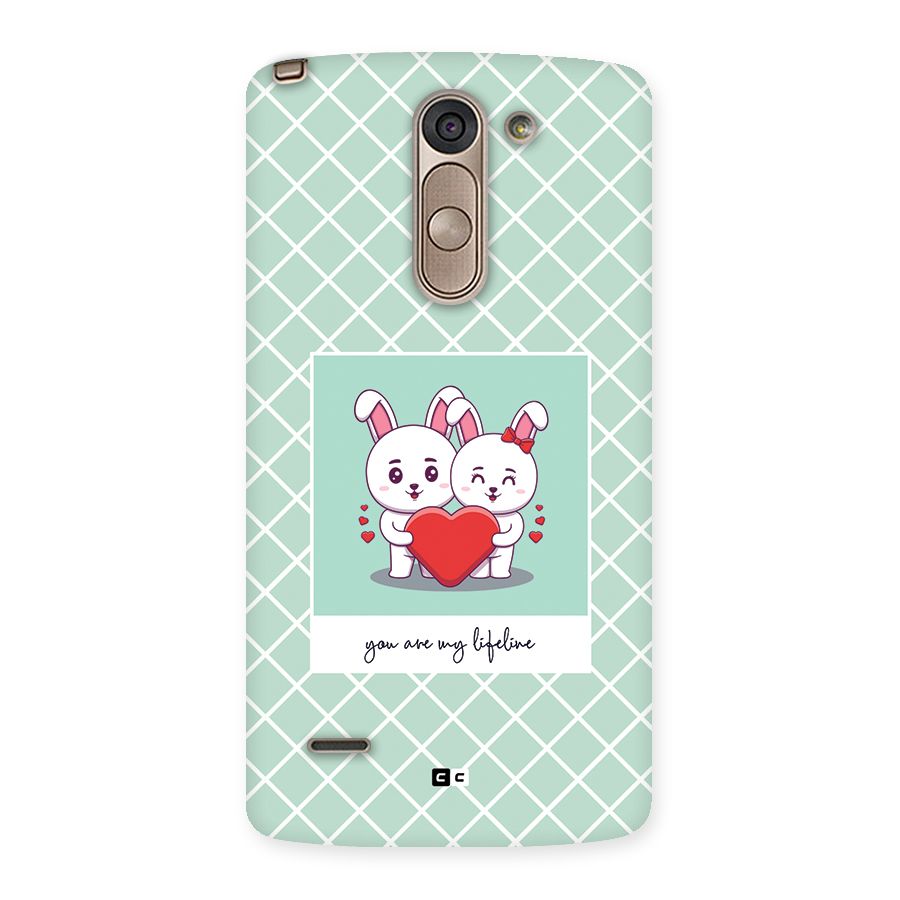 Love Lifeline Back Case for LG G3 Stylus