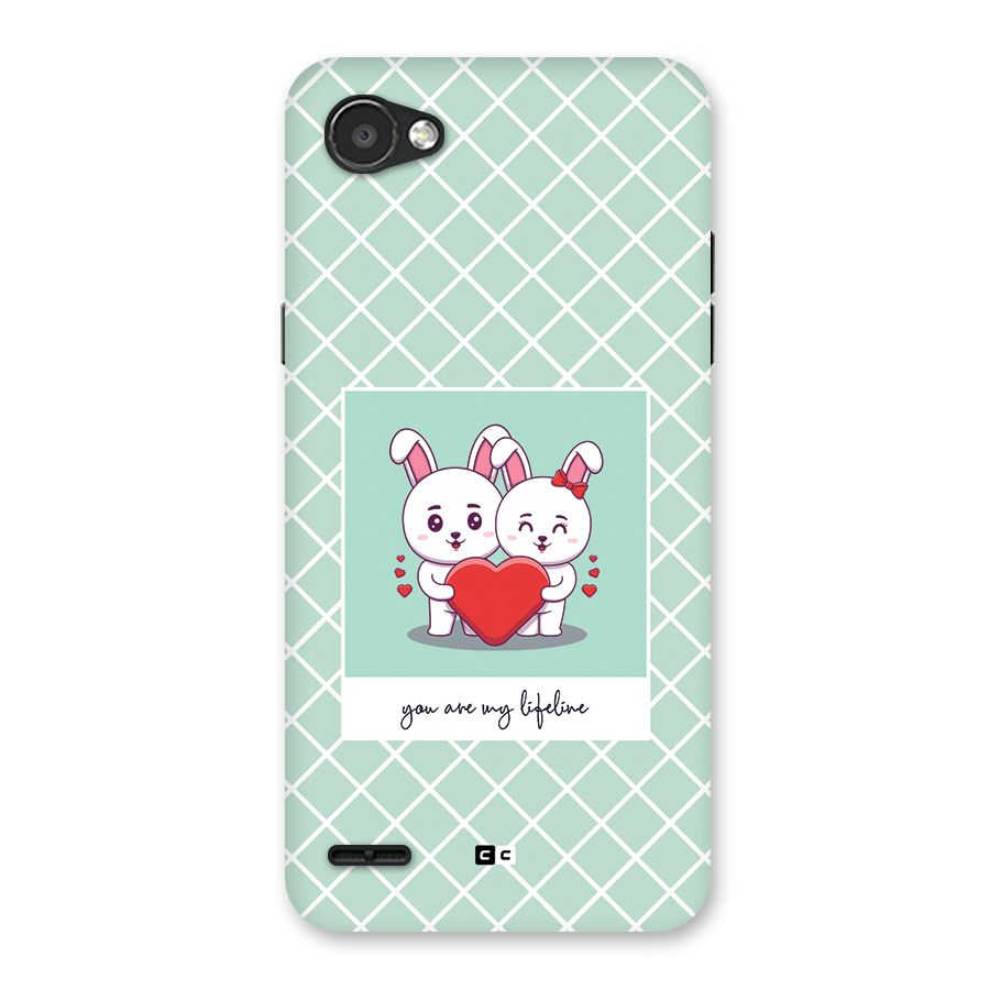 Love Lifeline Back Case for LG Q6