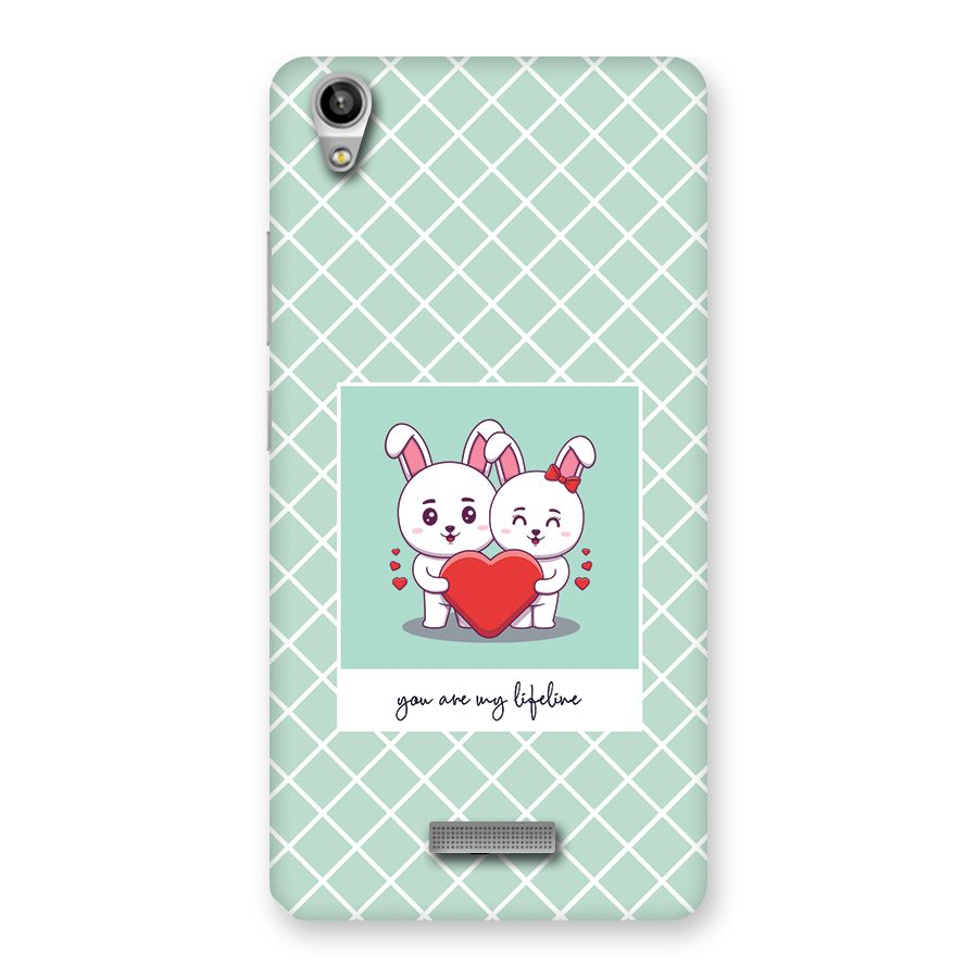 Love Lifeline Back Case for Lava Pixel V1