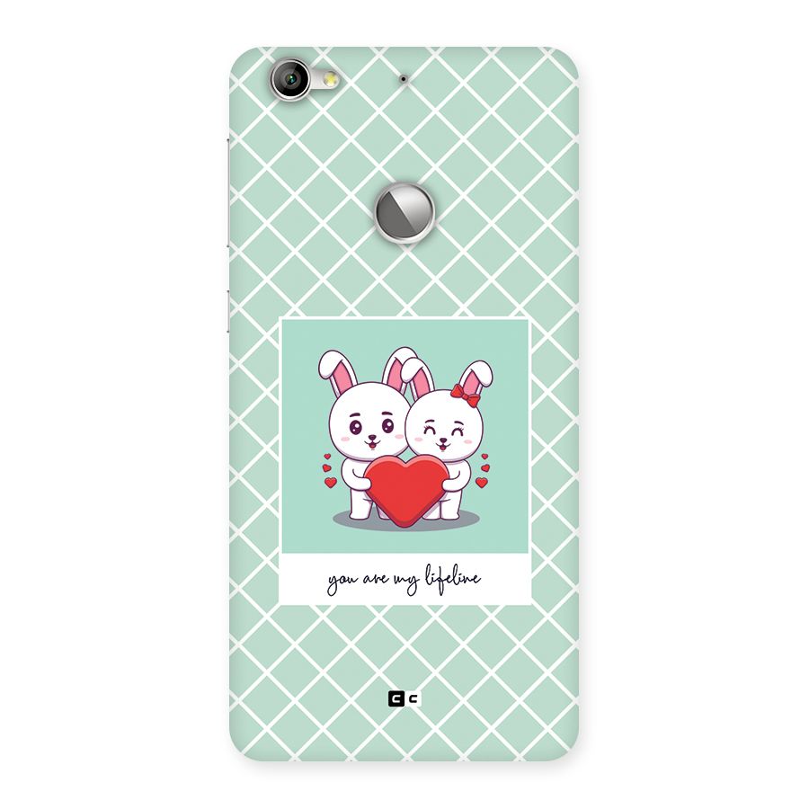 Love Lifeline Back Case for Le 1S