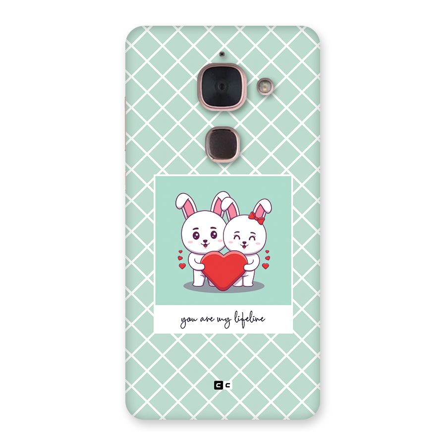 Love Lifeline Back Case for Le Max 2