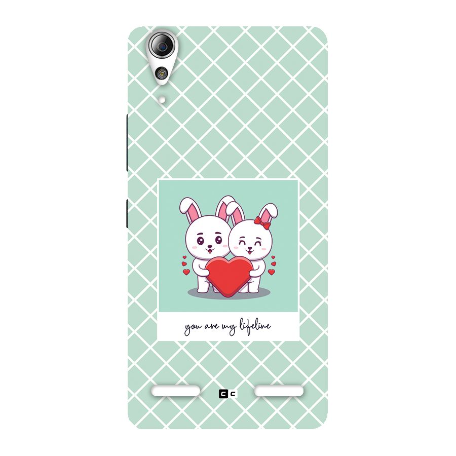 Love Lifeline Back Case for Lenovo A6000