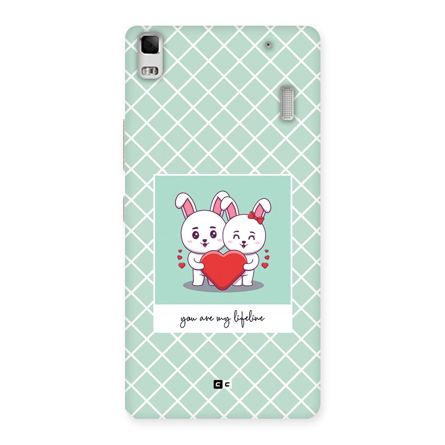 Love Lifeline Back Case for Lenovo A7000