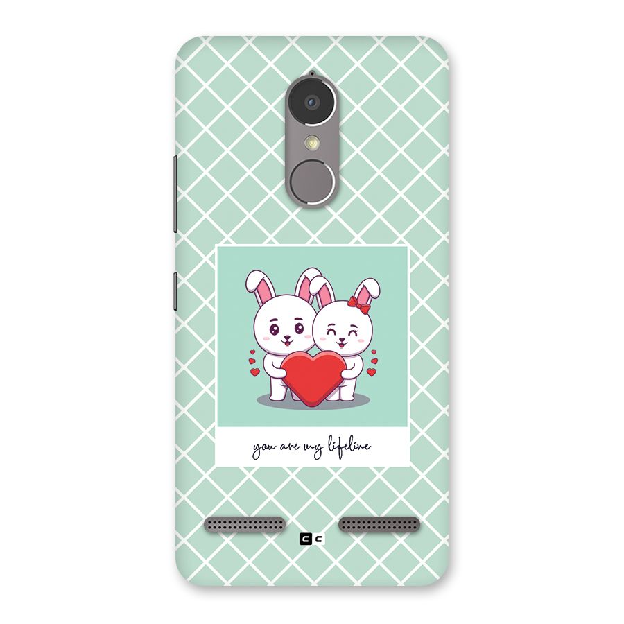 Love Lifeline Back Case for Lenovo K6