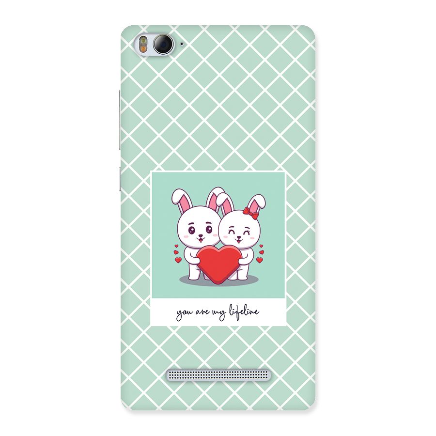 Love Lifeline Back Case for Mi4i