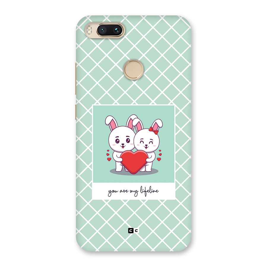 Love Lifeline Back Case for Mi A1