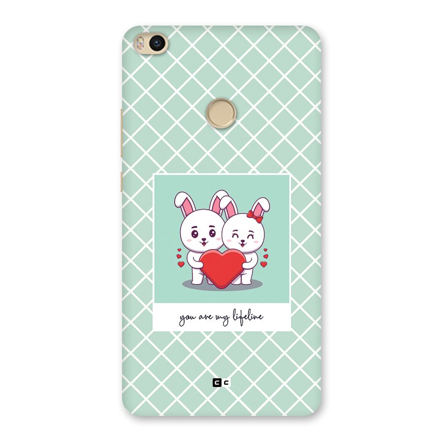 Love Lifeline Back Case for Mi Max 2
