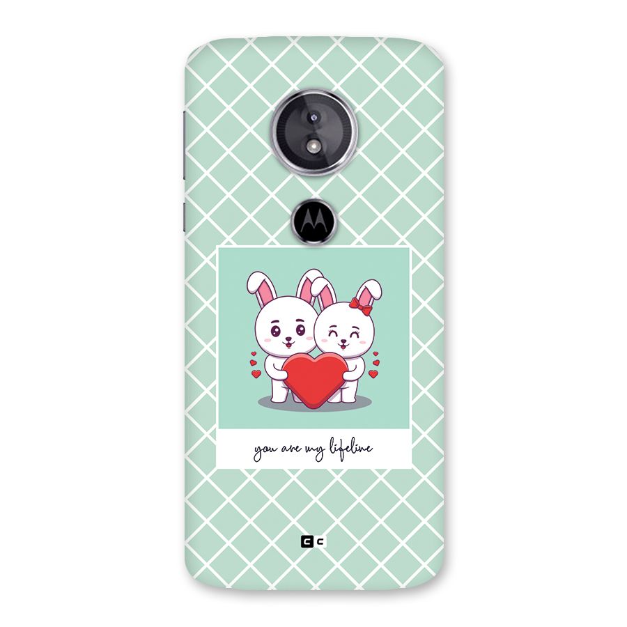 Love Lifeline Back Case for Moto E5