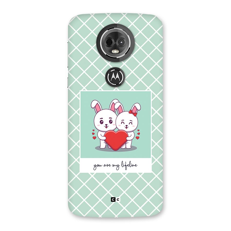 Love Lifeline Back Case for Moto E5 Plus