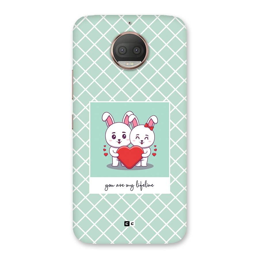 Love Lifeline Back Case for Moto G5s Plus