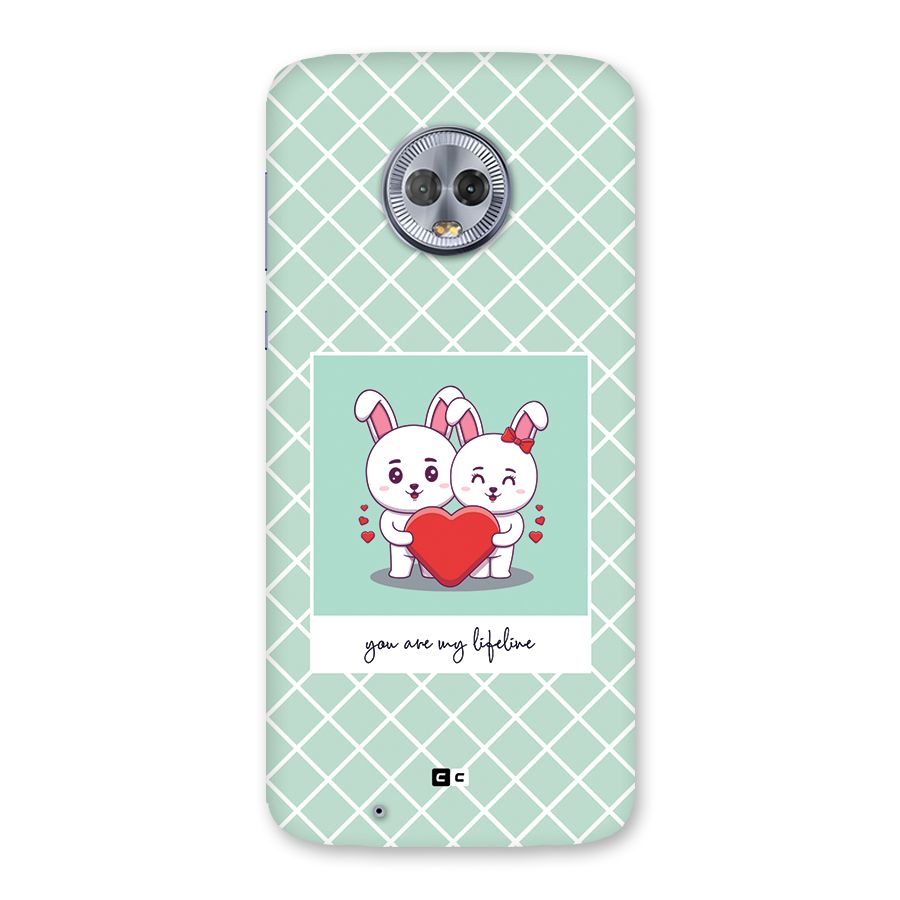 Love Lifeline Back Case for Moto G6