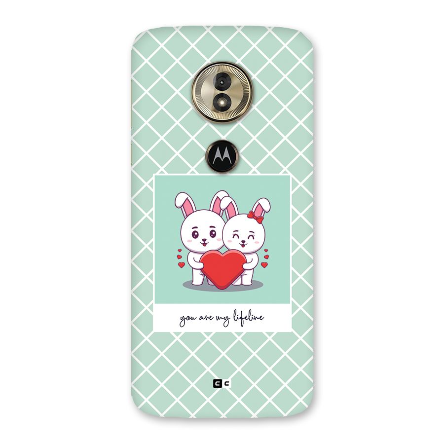 Love Lifeline Back Case for Moto G6 Play