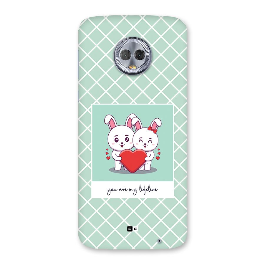 Love Lifeline Back Case for Moto G6 Plus