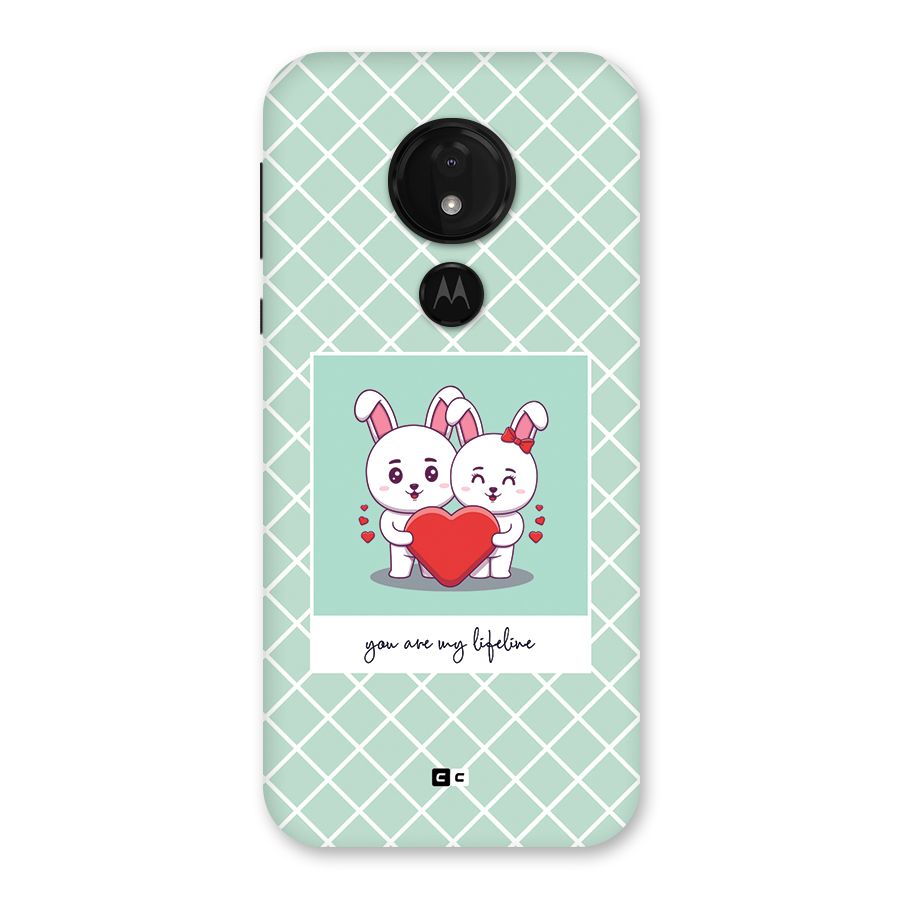 Love Lifeline Back Case for Moto G7 Power